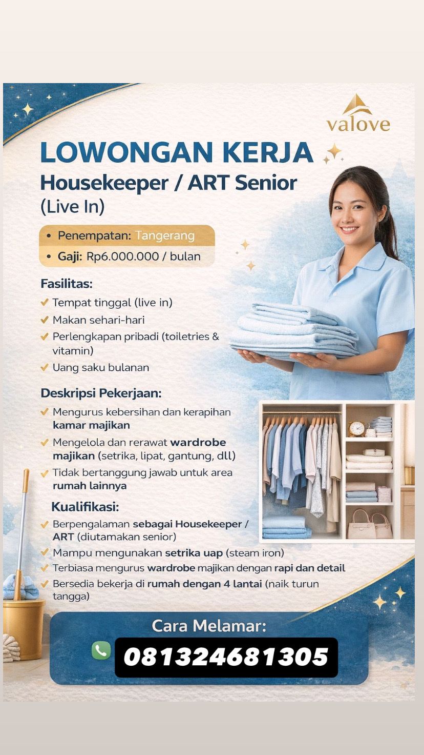 lowongan art tangerang