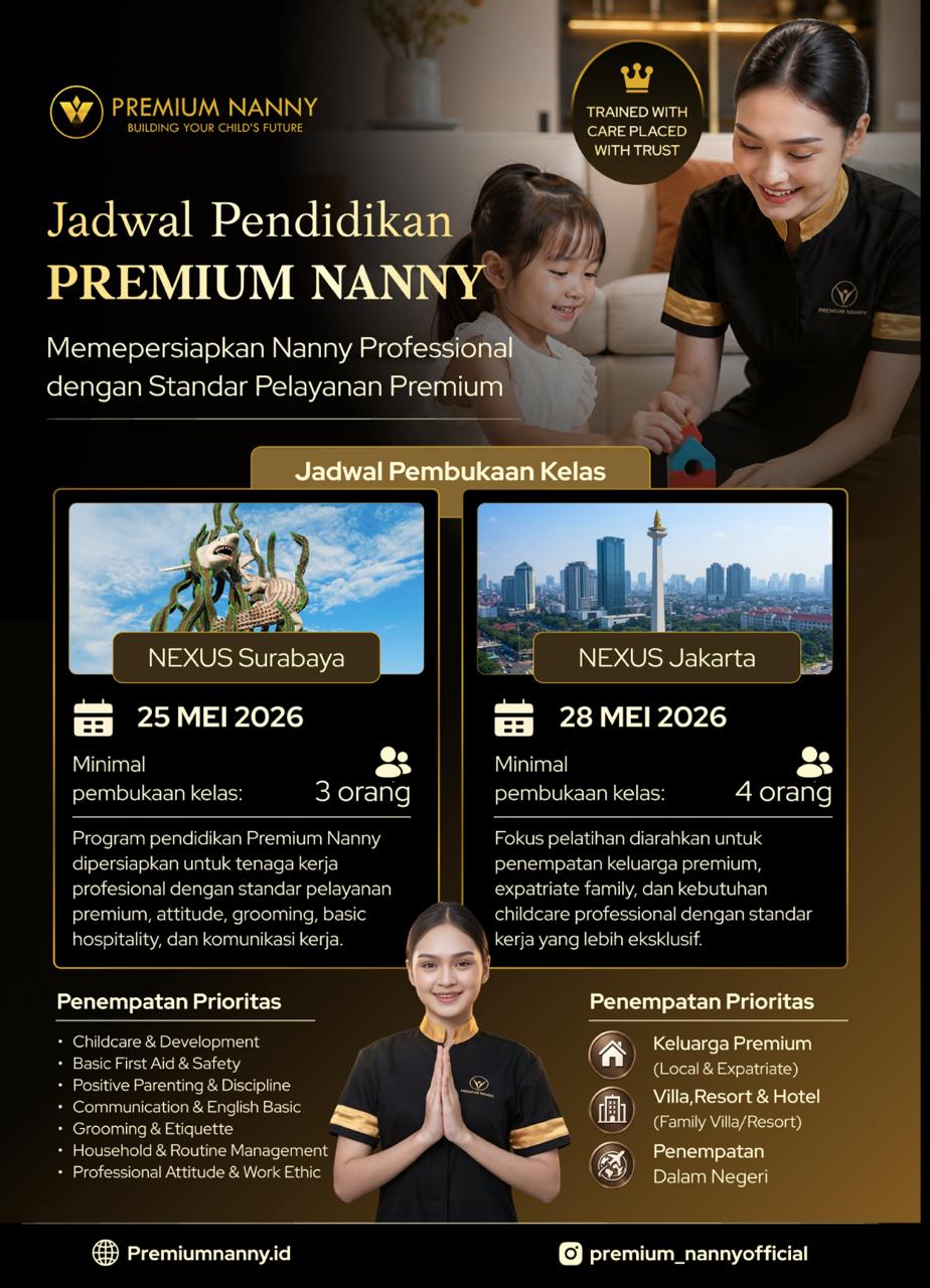 lowongan kerja nanny 2026